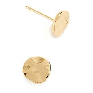 Gorjana Chloe Gold Plated Stud Earrings